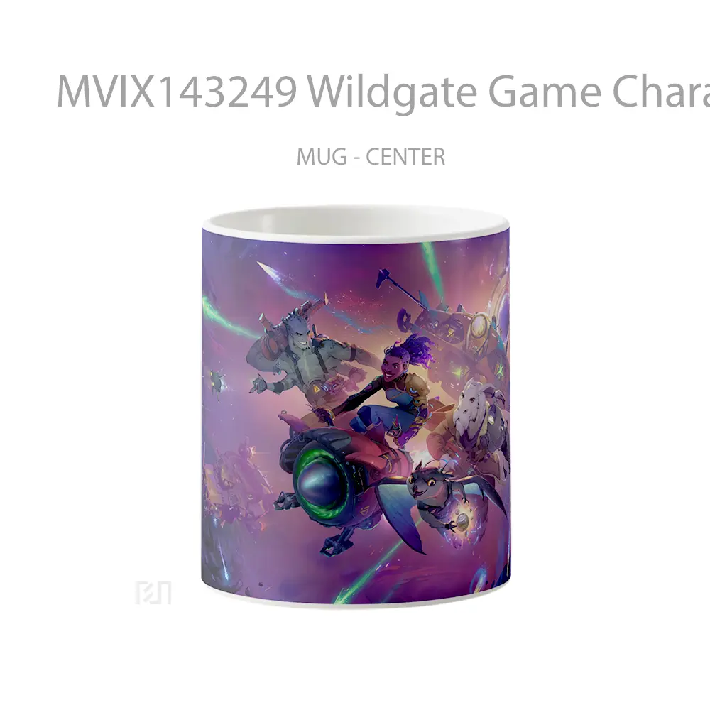 Mug Wildgate Game Characters Cangkir Gamer