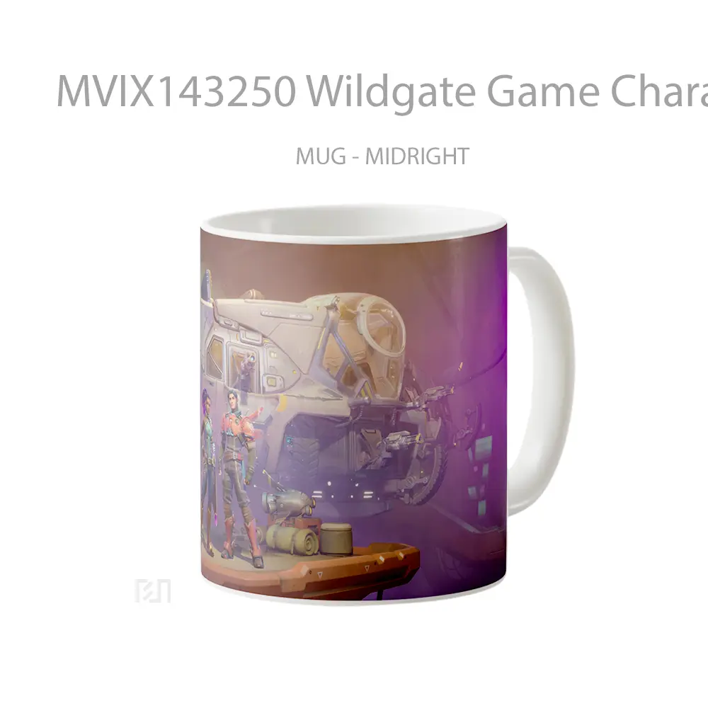Mug Wildgate Game Characters Cangkir Gamer - All-side / Desain