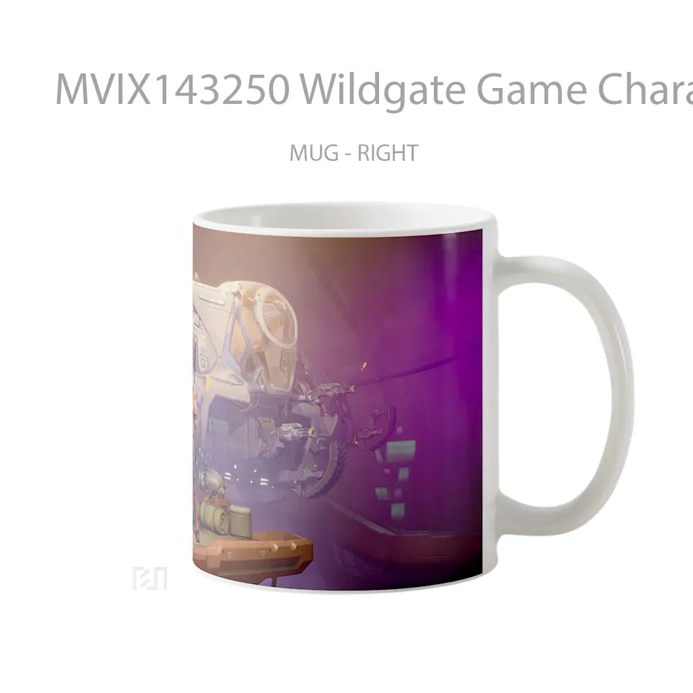 Mug Wildgate Game Characters Cangkir Gamer - All-side / Desain