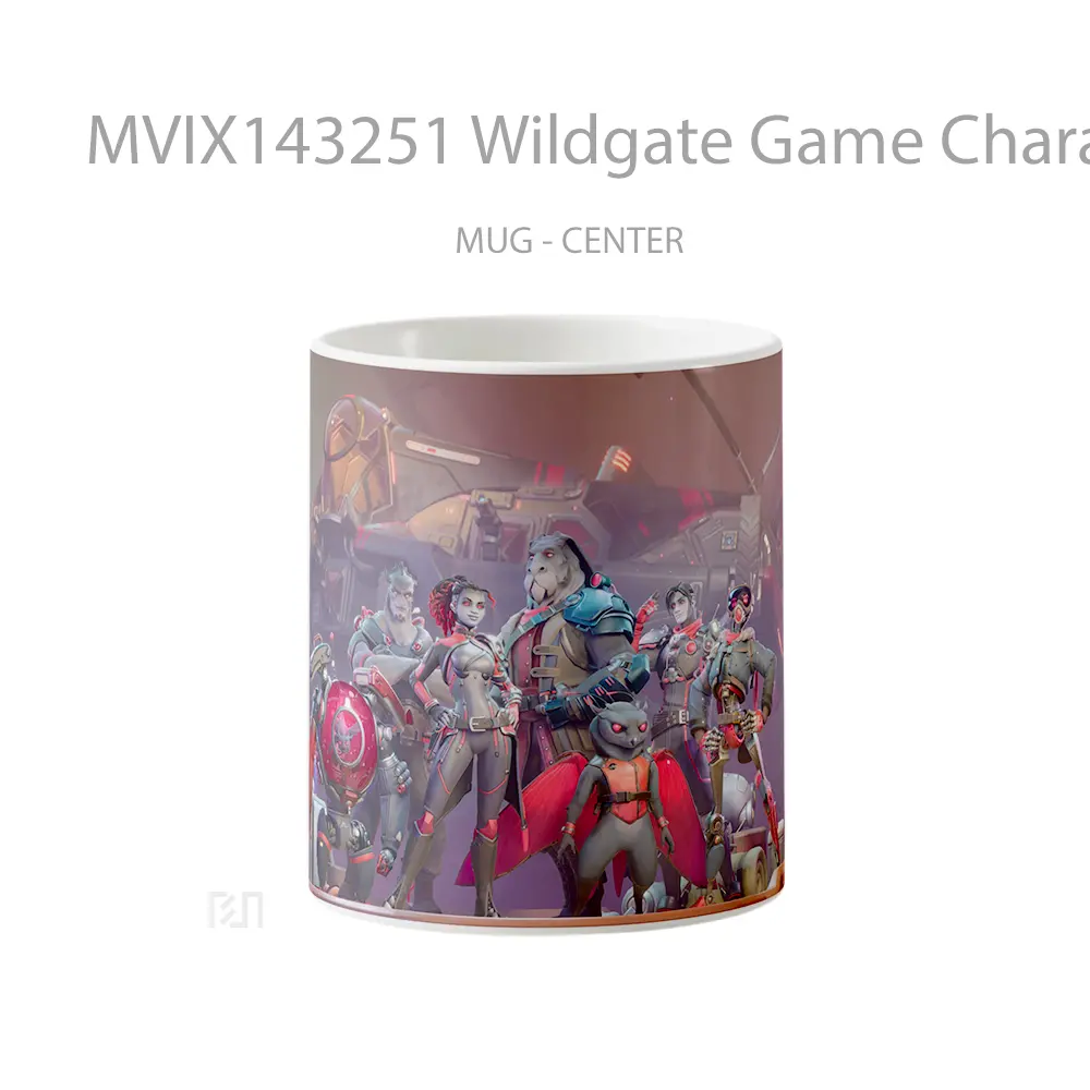 Mug Wildgate Game Characters Cangkir Gamer