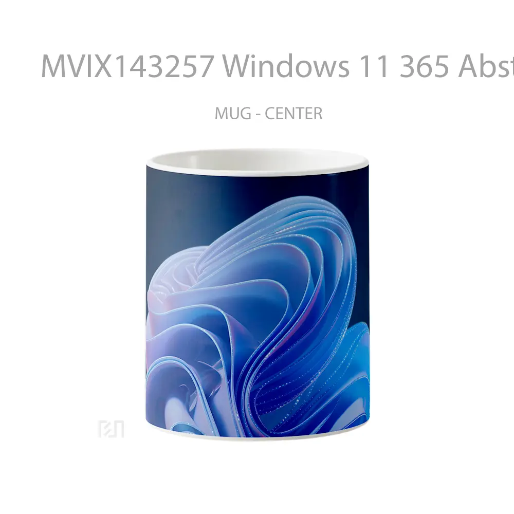 Mug Windows 11 365 Abstract Dark Background Digital Art Gelas Keramik Unik