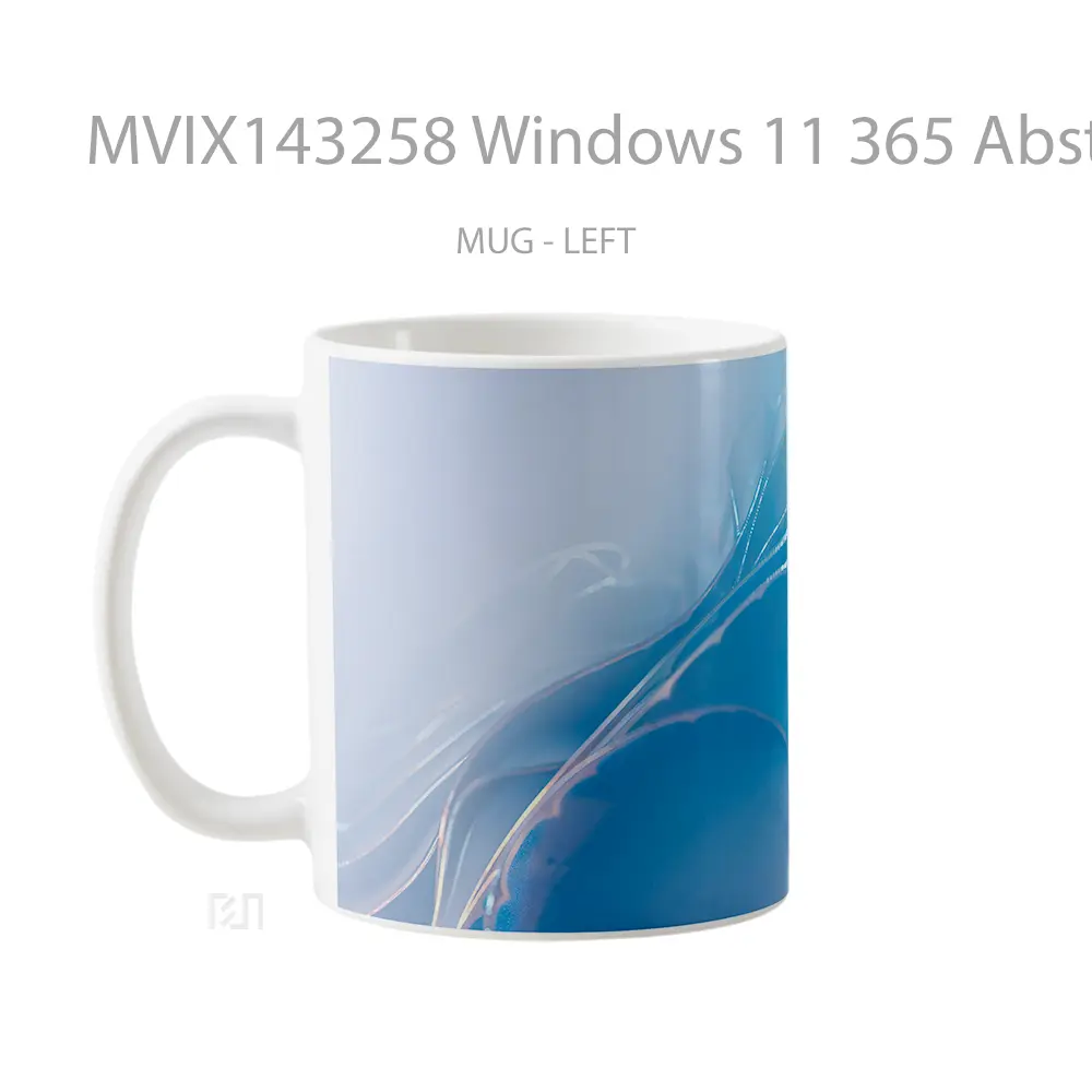 Mug Windows 11 365 Abstract Digital Art Gelas Keramik Unik - All-side / Desain