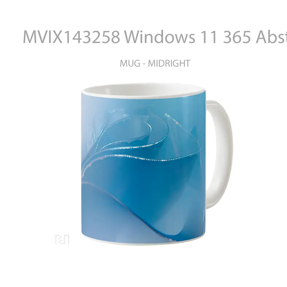 Mug Windows 11 365 Abstract Digital Art Gelas Keramik Unik - All-side / Desain