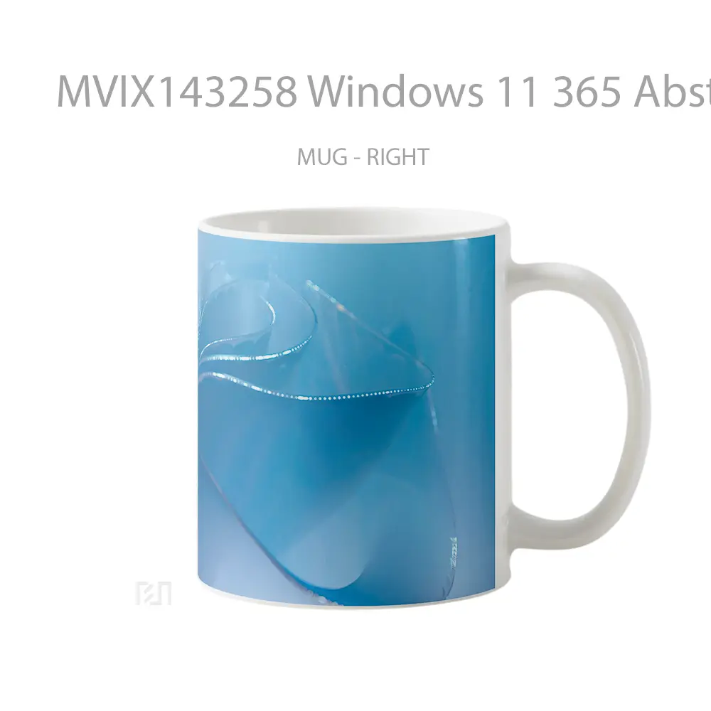 Mug Windows 11 365 Abstract Digital Art Gelas Keramik Unik - All-side / Desain