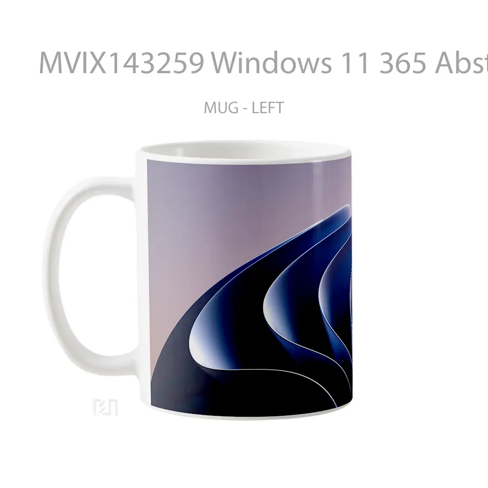 Mug Windows 11 365 Abstract Gelas Keramik Unik - All-side / Desain
