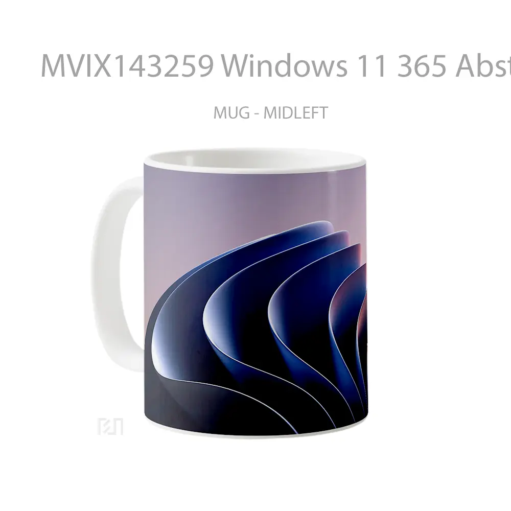 Mug Windows 11 365 Abstract Gelas Keramik Unik - All-side / Desain