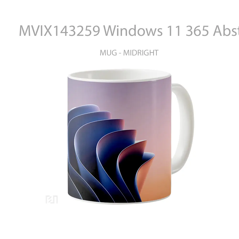 Mug Windows 11 365 Abstract Gelas Keramik Unik - All-side / Desain