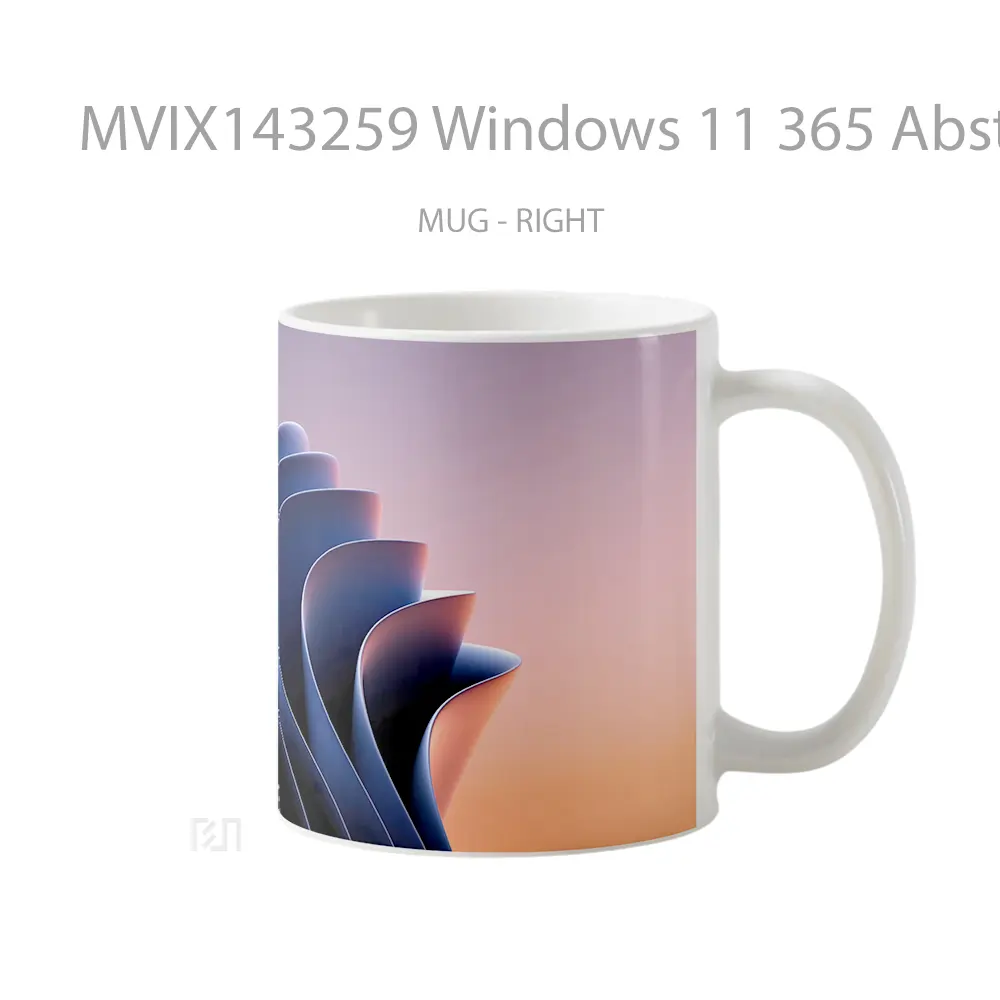 Mug Windows 11 365 Abstract Gelas Keramik Unik - All-side / Desain