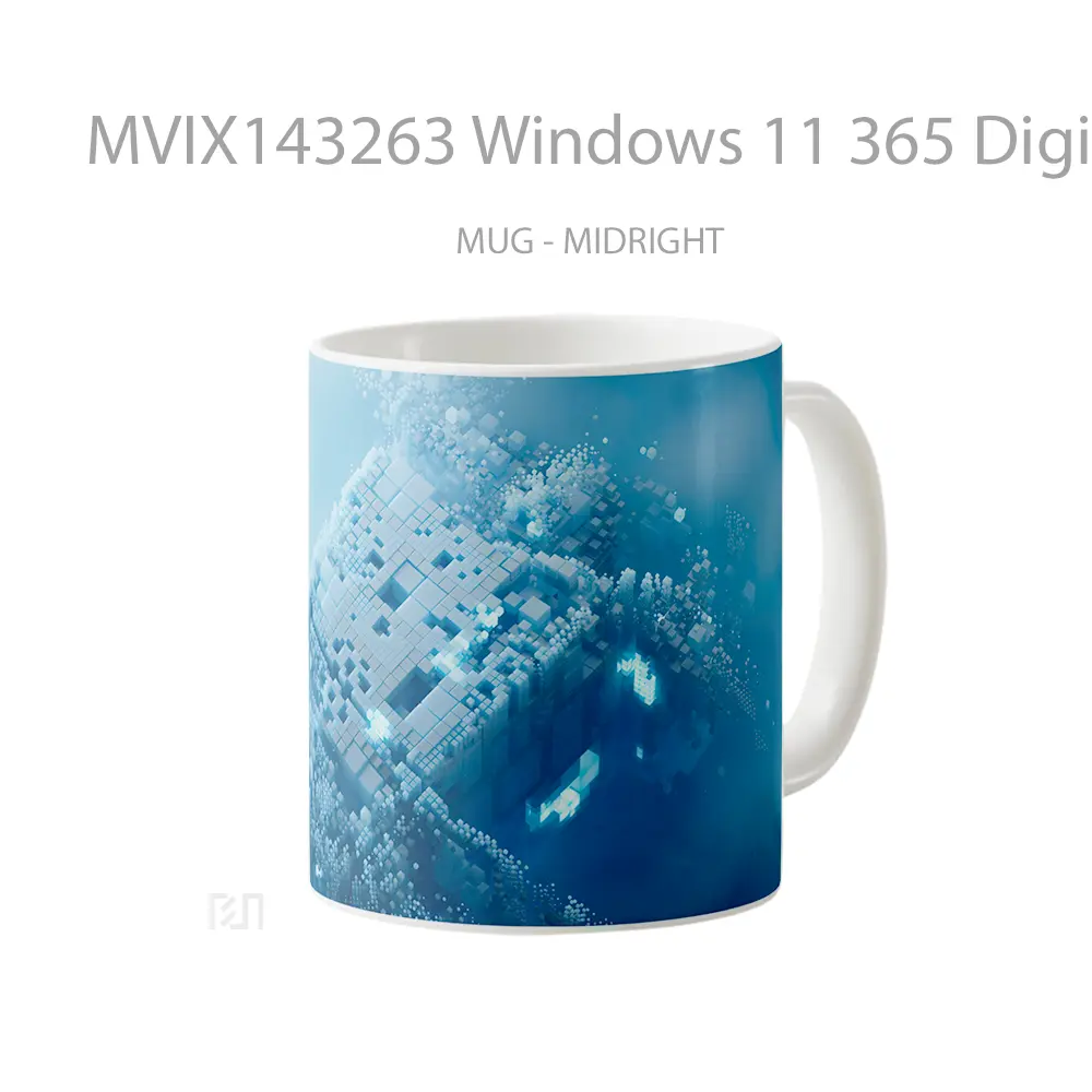 Mug Windows 11 365 Digital Art Gelas Keramik Unik - All-side / Desain
