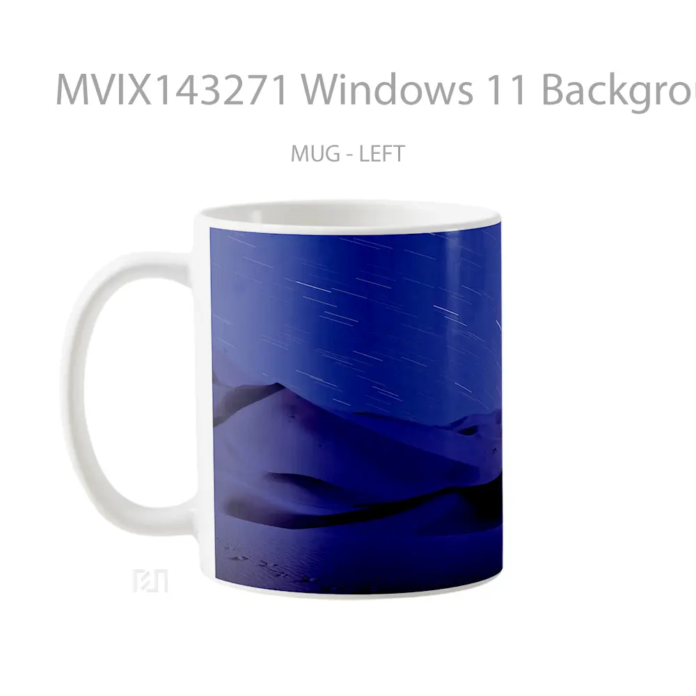 Mug Windows 11 Background Gelas Keramik Unik - All-side / Desain