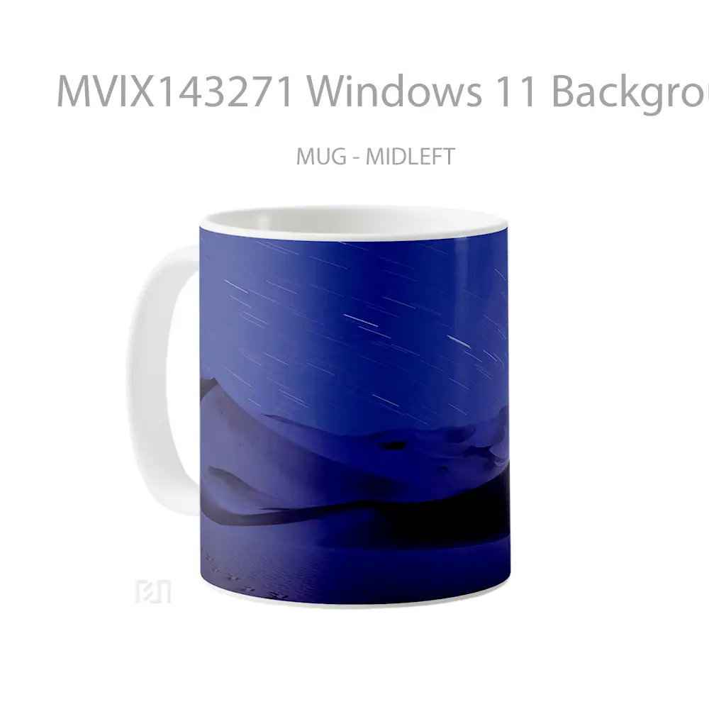 Mug Windows 11 Background Gelas Keramik Unik - All-side / Desain