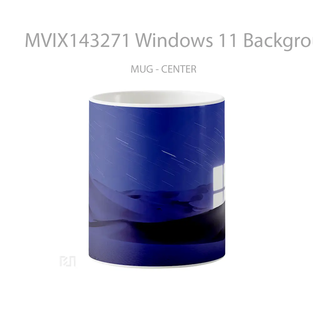 Mug Windows 11 Background Gelas Keramik Unik