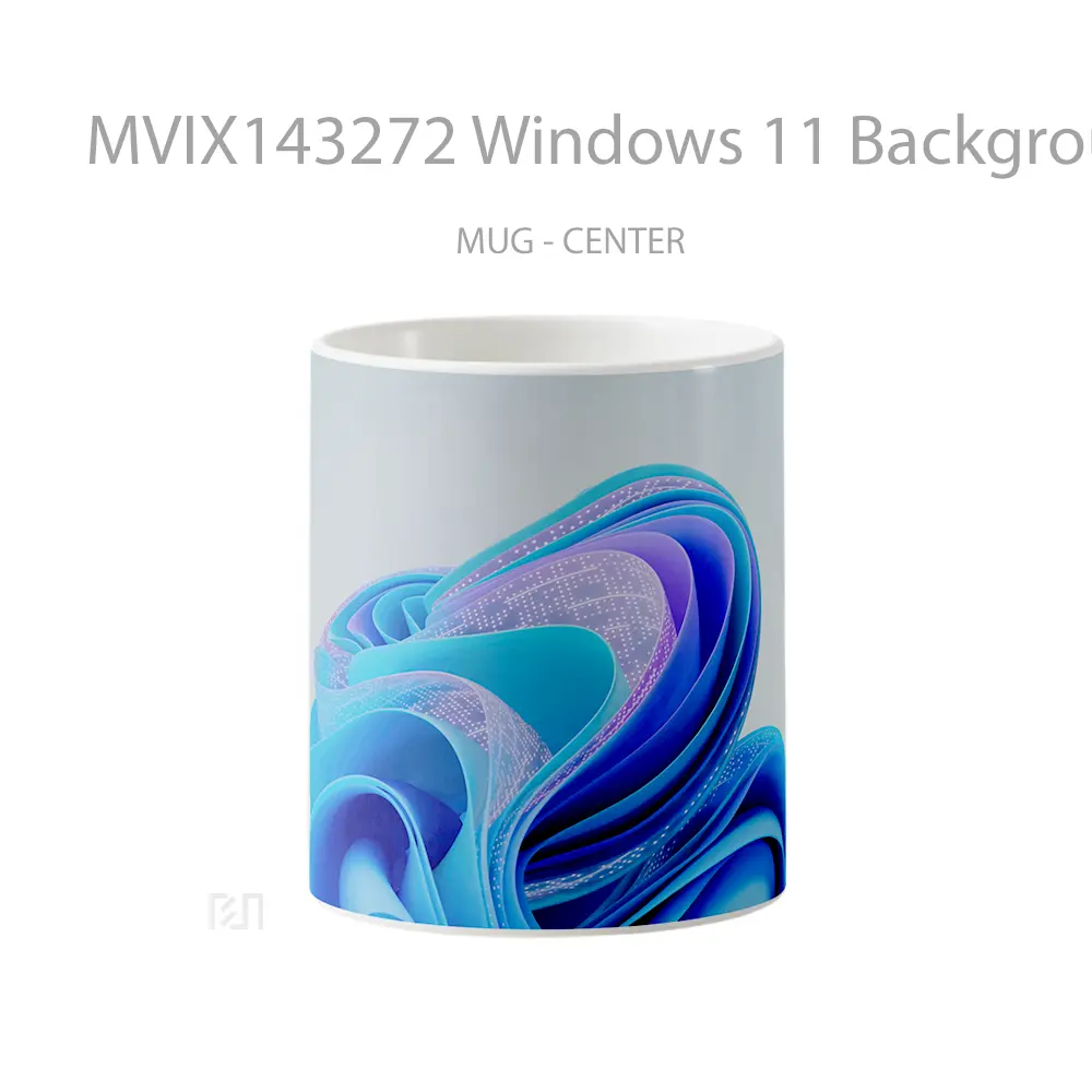 Mug Windows 11 Background Gelas Keramik Unik