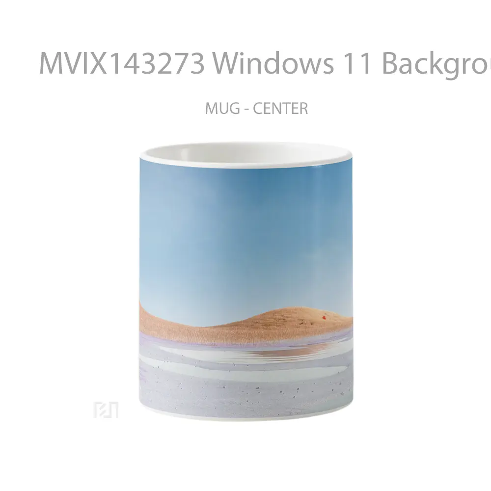 Mug Windows 11 Background Scenery Gelas Keramik Unik