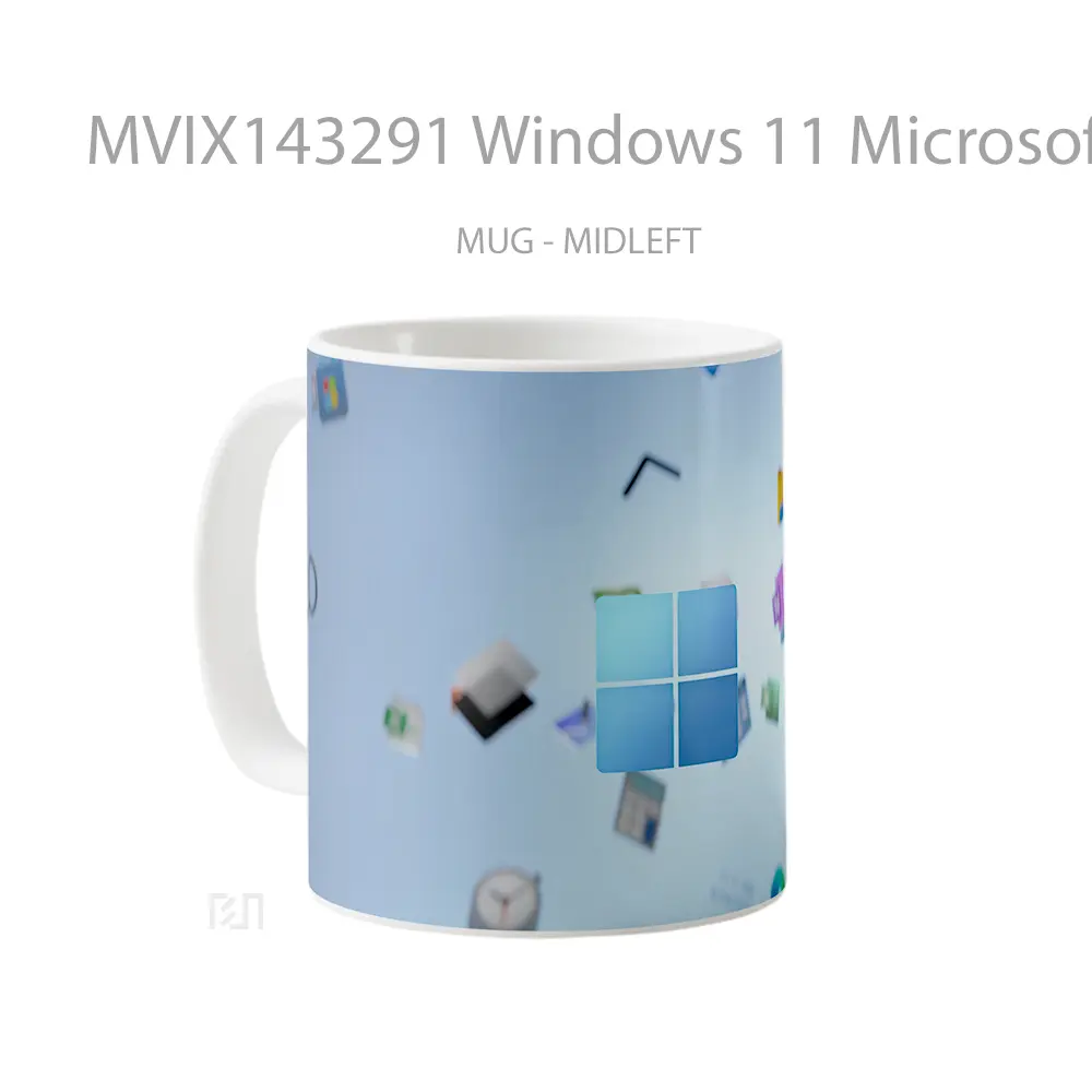 Mug Windows 11 Microsoft Gelas Keramik Unik - All-side / Desain