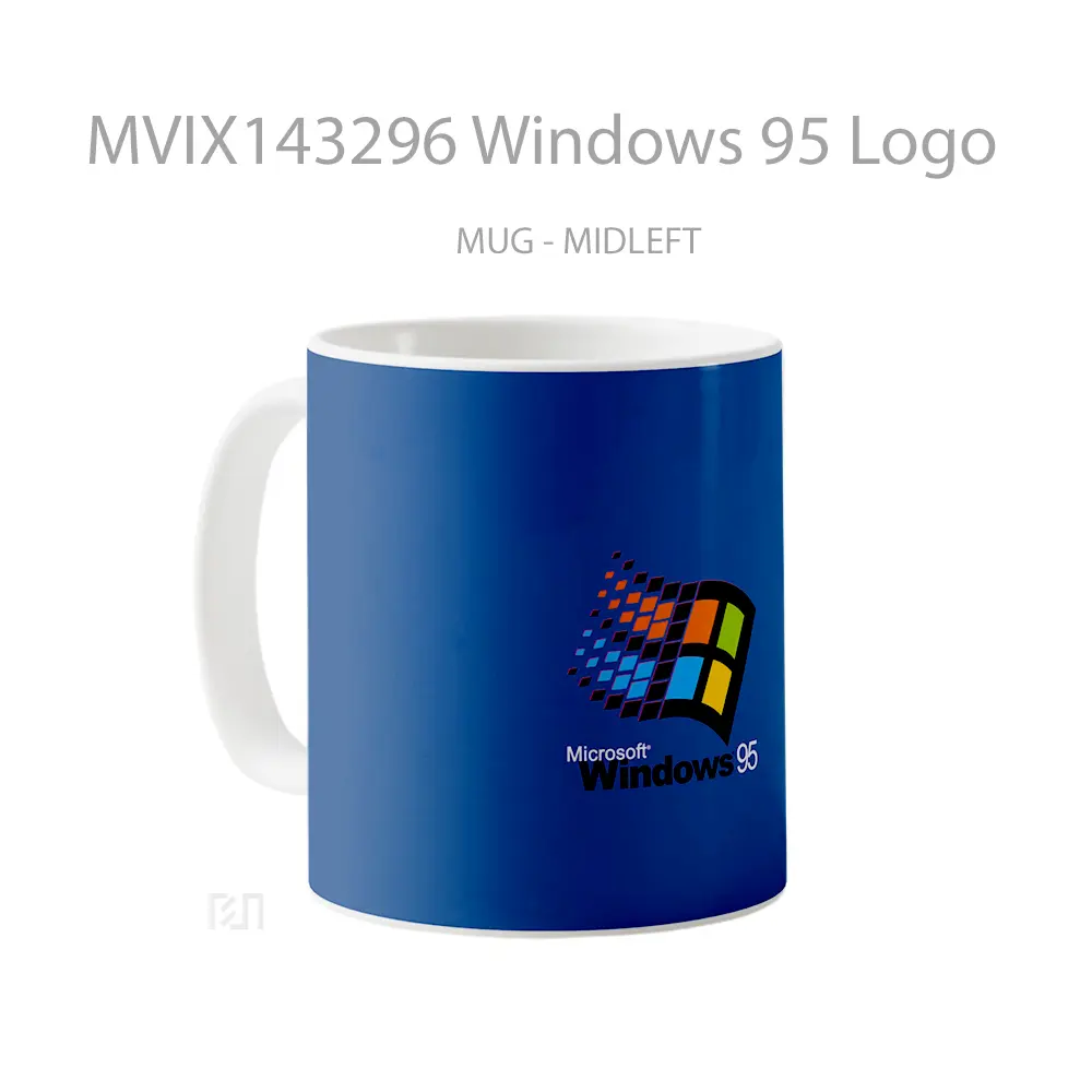 Mug Windows 95 Logo Gelas Keramik Unik - All-side / Desain