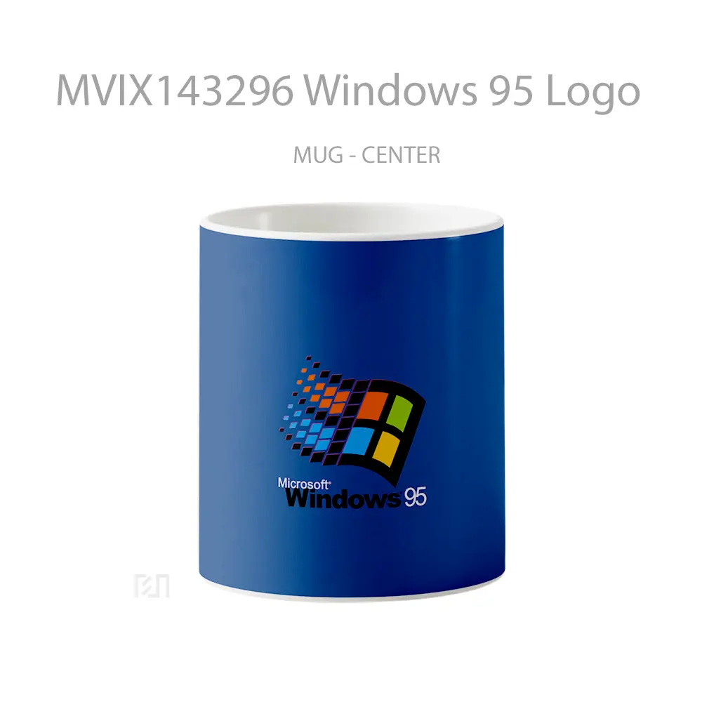 Mug Windows 95 Logo Gelas Keramik Unik