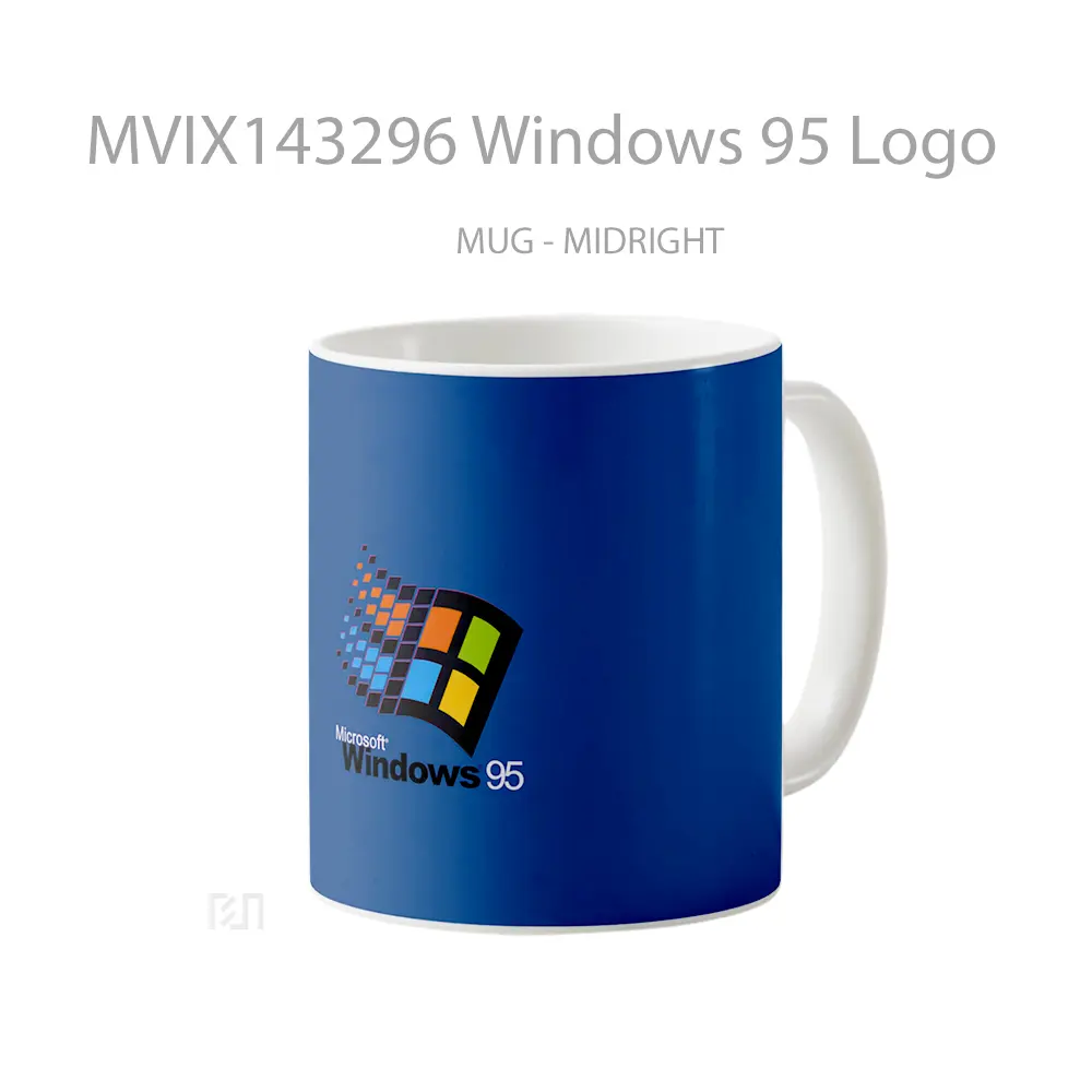 Mug Windows 95 Logo Gelas Keramik Unik - All-side / Desain