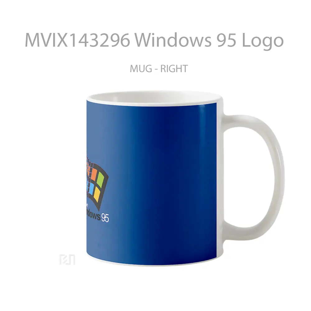 Mug Windows 95 Logo Gelas Keramik Unik - All-side / Desain