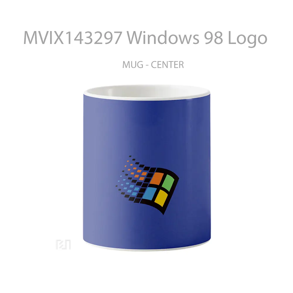 Mug Windows 98 Logo Gelas Keramik Unik