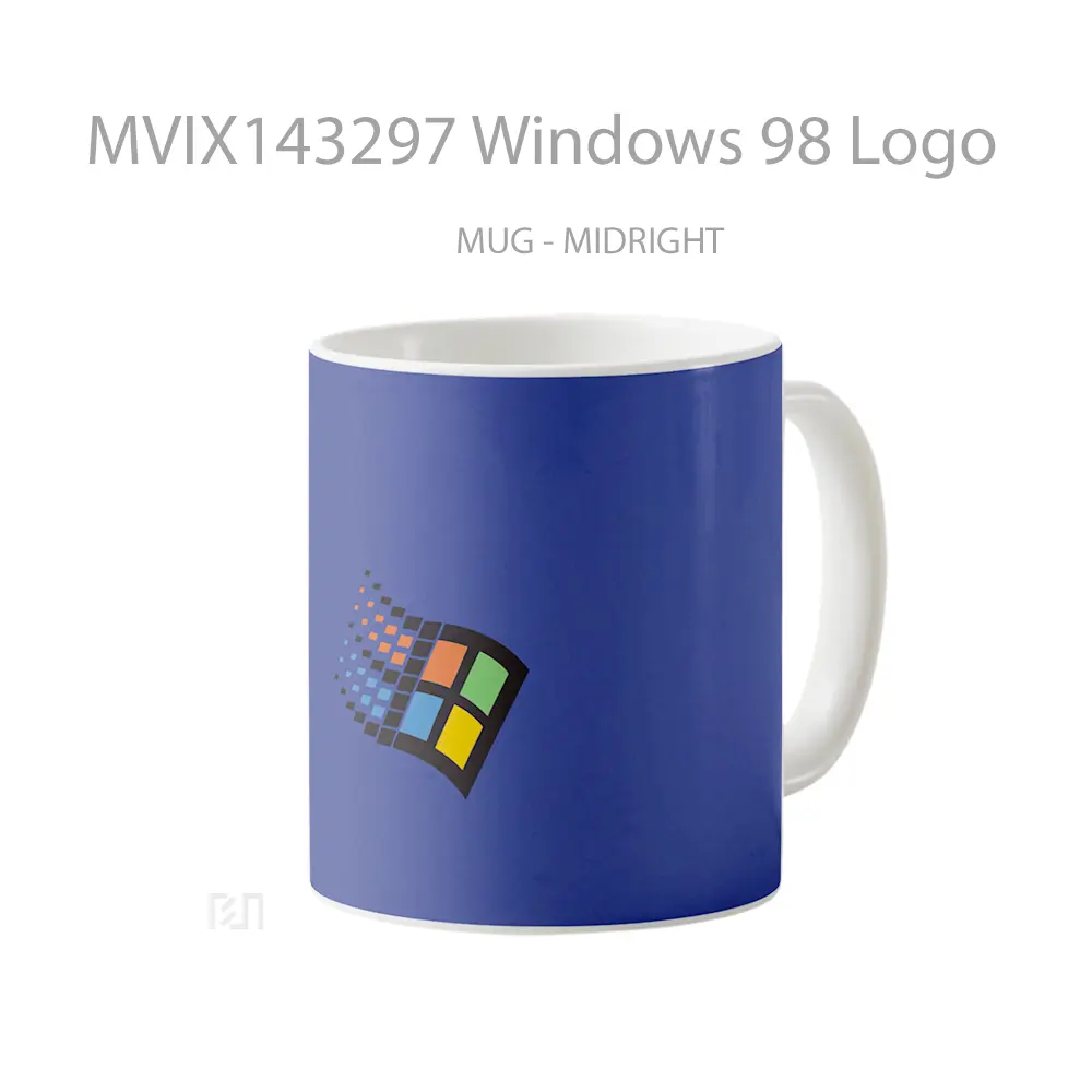 Mug Windows 98 Logo Gelas Keramik Unik - All-side / Desain