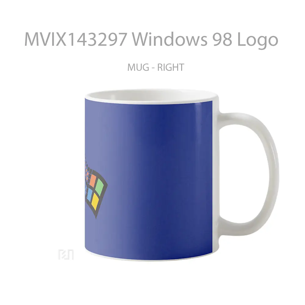 Mug Windows 98 Logo Gelas Keramik Unik - All-side / Desain
