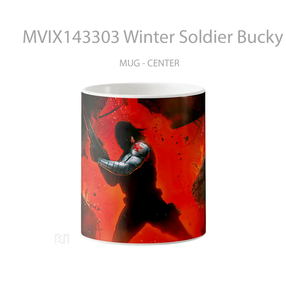 Mug Winter Soldier Bucky Barne Gelas Keramik Unik