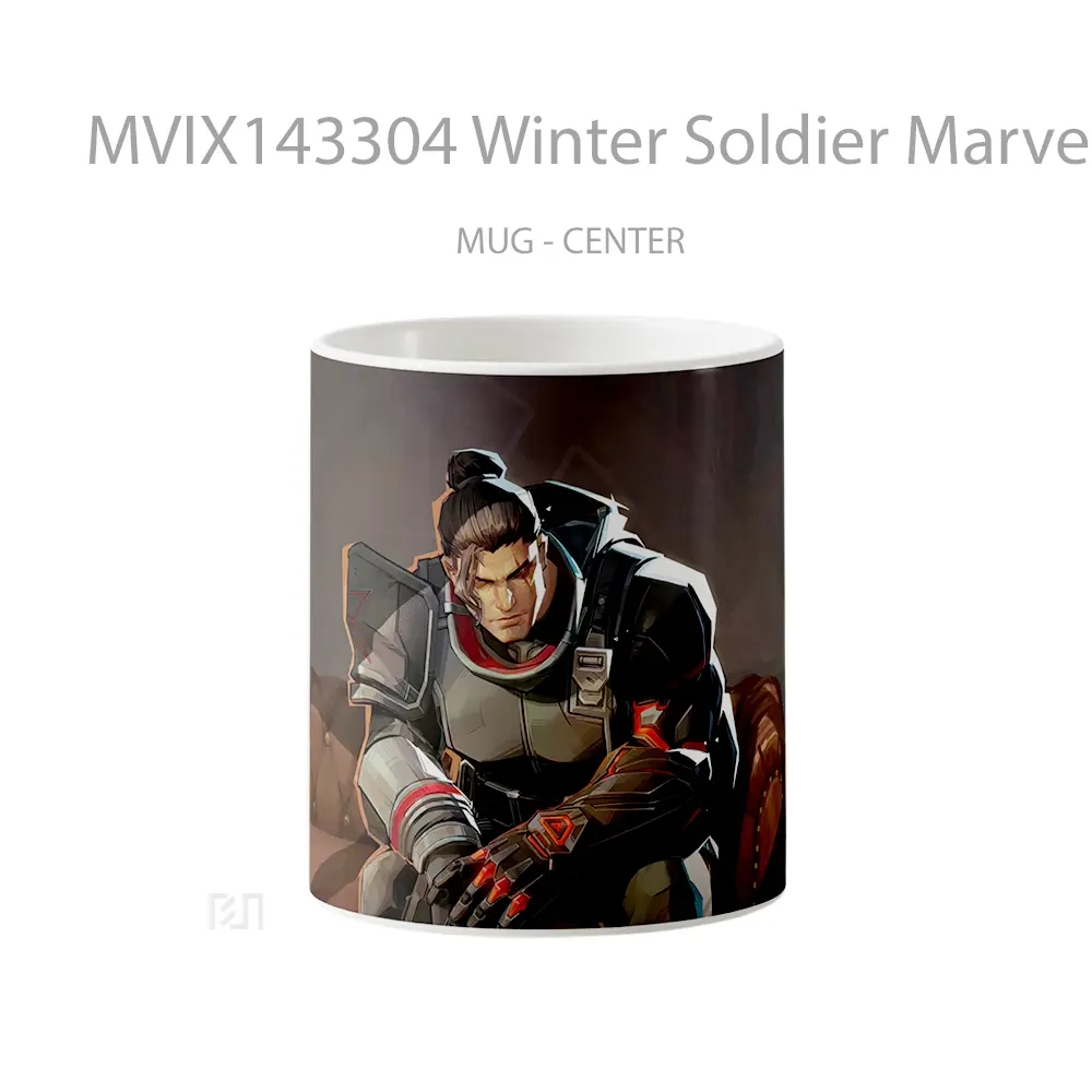 Mug Winter Soldier Marvel Mvp Rivals Revolution Skin Gelas Superhero