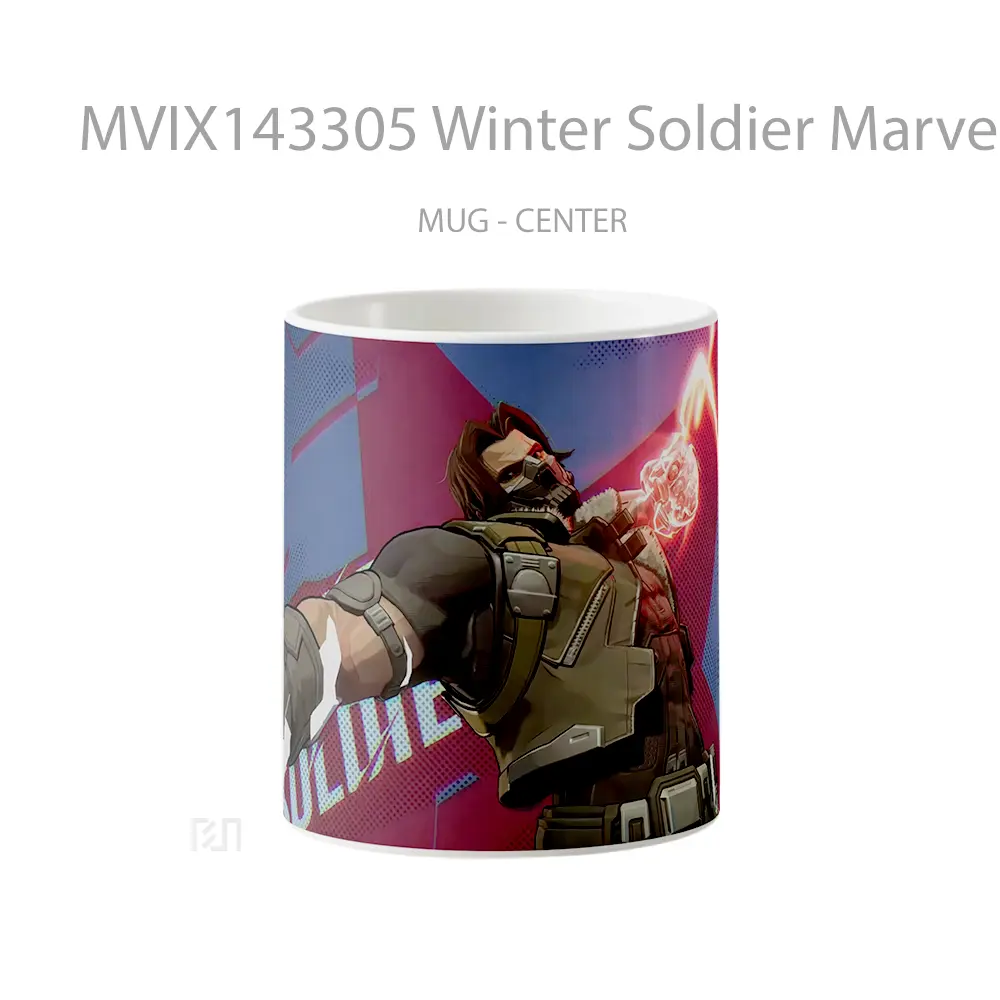 Mug Winter Soldier Marvel Rivals Gelas Superhero