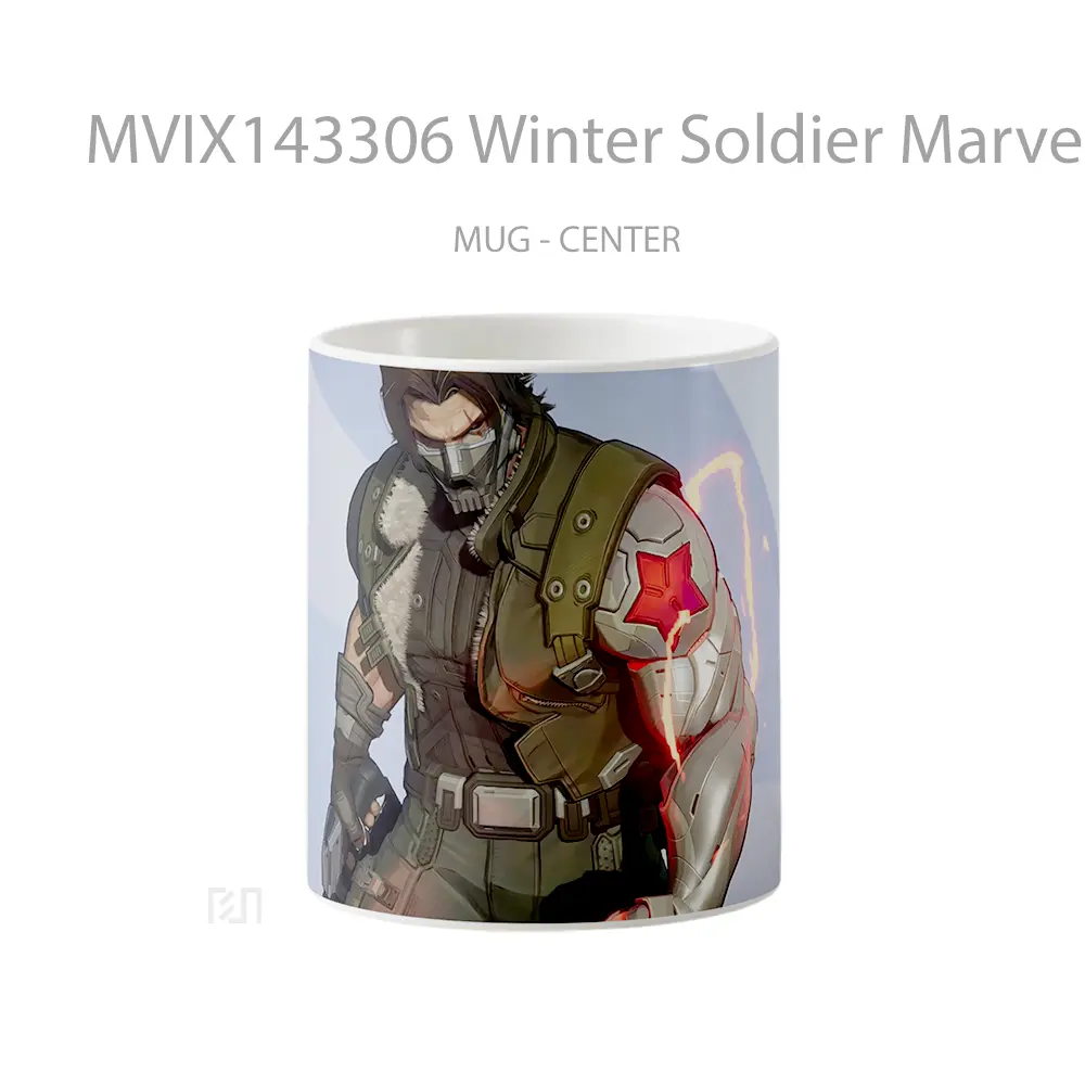 Mug Winter Soldier Marvel Rivals Gelas Superhero