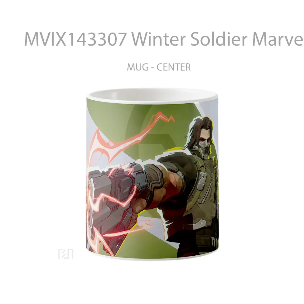 Mug Winter Soldier Marvel Rivals Mvp Gelas Superhero