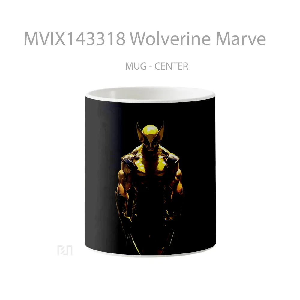 Mug Wolverine Marve Gelas Keramik Unik