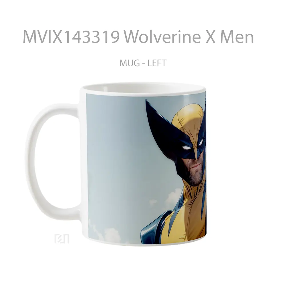 Mug Wolverine X Men Gelas Keramik Unik - All-side / Desain