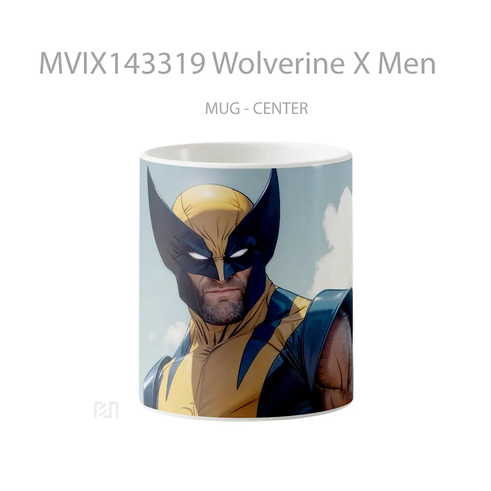 Mug Wolverine X Men Gelas Keramik Unik
