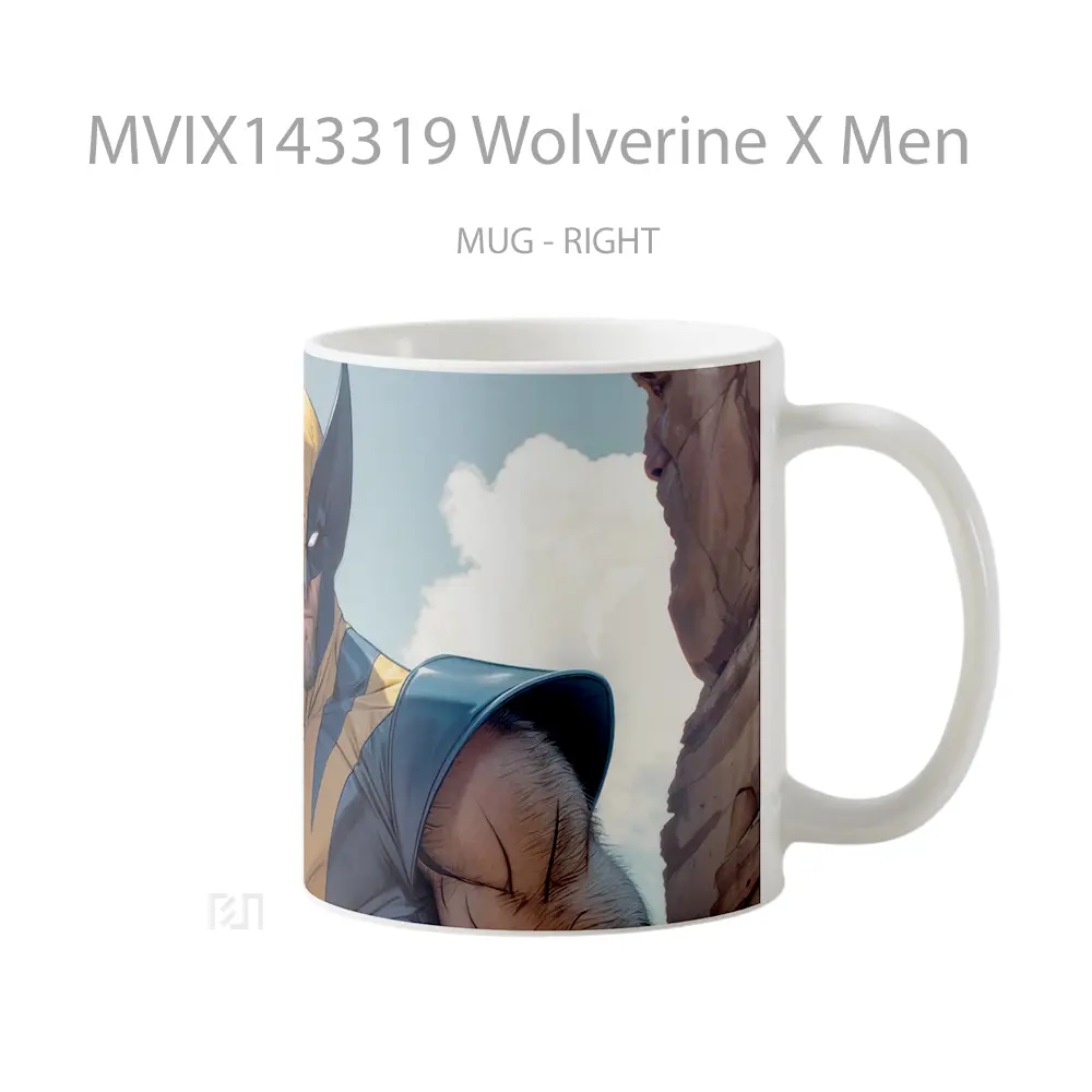 Mug Wolverine X Men Gelas Keramik Unik - All-side / Desain