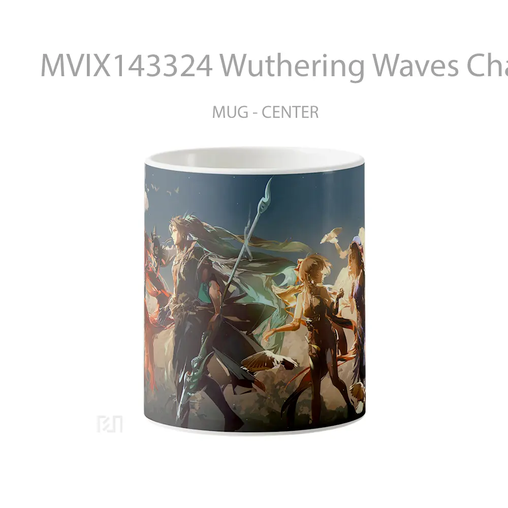 Mug Wuthering Waves Characters Gelas Keramik Unik