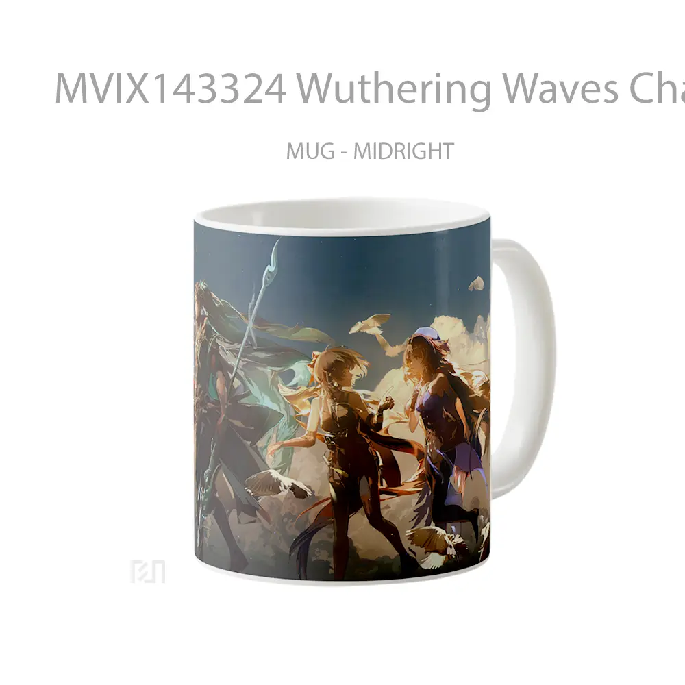 Mug Wuthering Waves Characters Gelas Keramik Unik - All-side / Desain