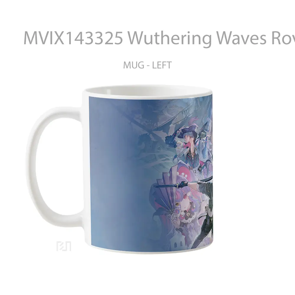 Mug Wuthering Waves Rover Carlotta Brant Phoebe Roccia Gelas Keramik Unik - All-side / Desain