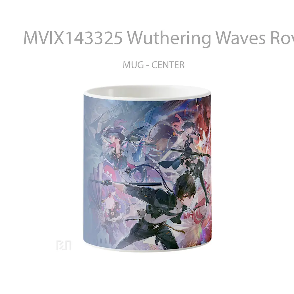 Mug Wuthering Waves Rover Carlotta Brant Phoebe Roccia Gelas Keramik Unik