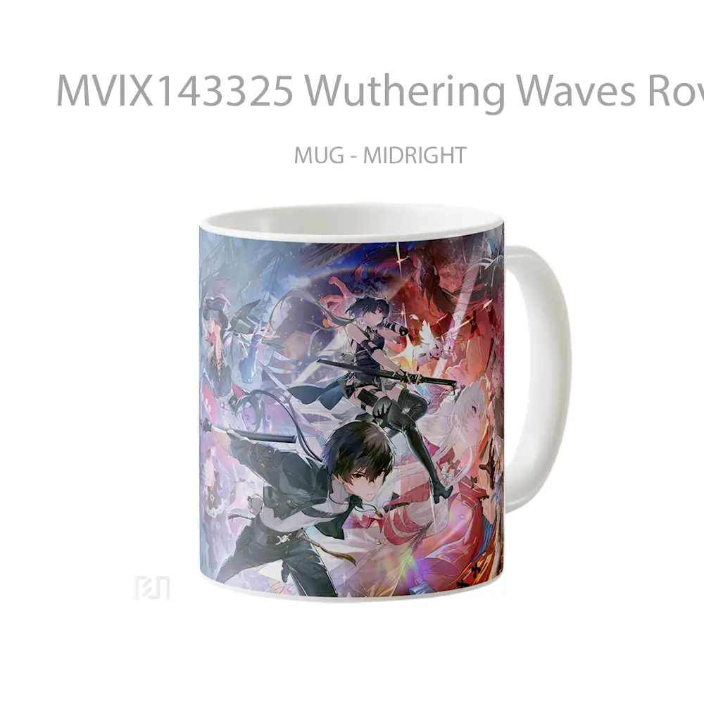 Mug Wuthering Waves Rover Carlotta Brant Phoebe Roccia Gelas Keramik Unik - All-side / Desain