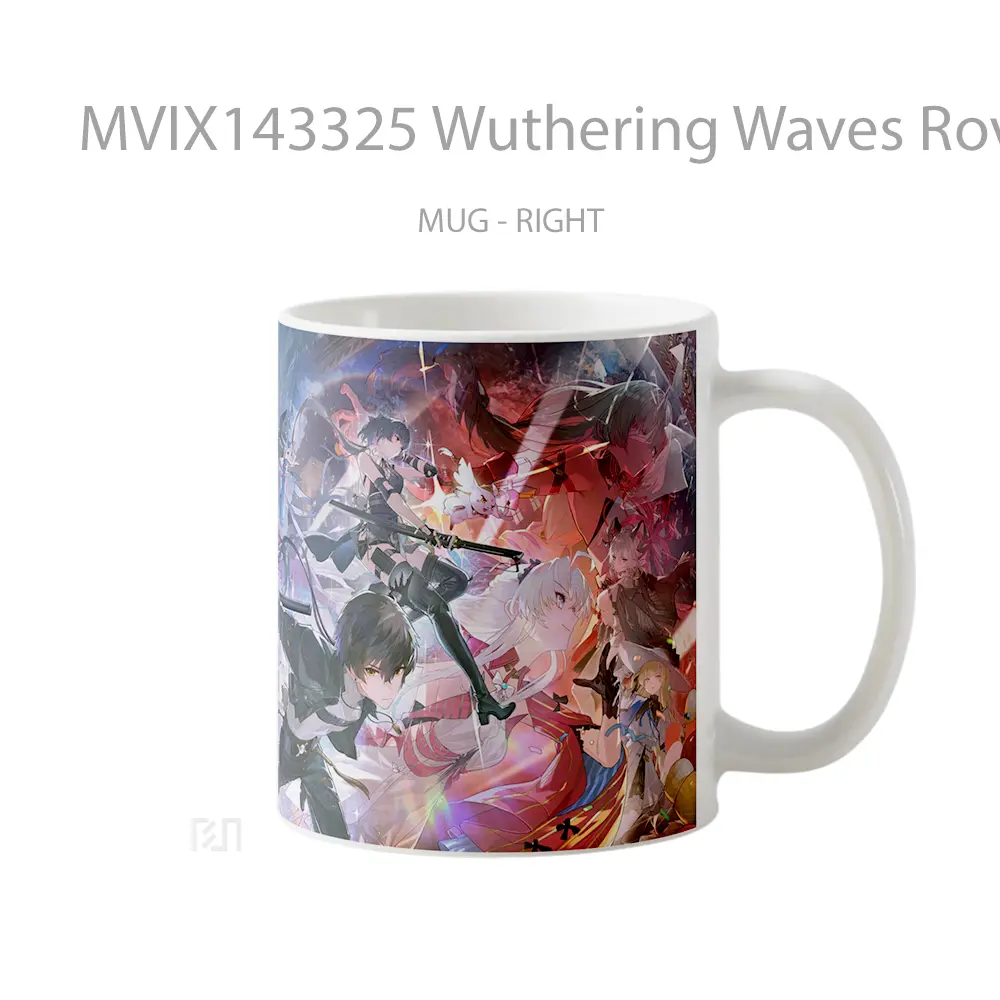 Mug Wuthering Waves Rover Carlotta Brant Phoebe Roccia Gelas Keramik Unik - All-side / Desain