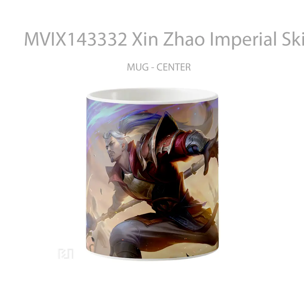 Mug Xin Zhao Imperial Skin Lol Rework Splash Art Cangkir Gamer