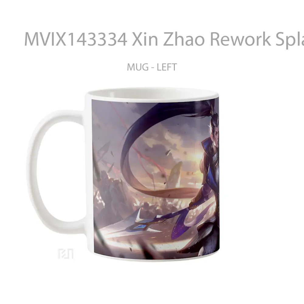 Mug Xin Zhao Rework Splash Art Gelas Keramik Unik - All-side / Desain