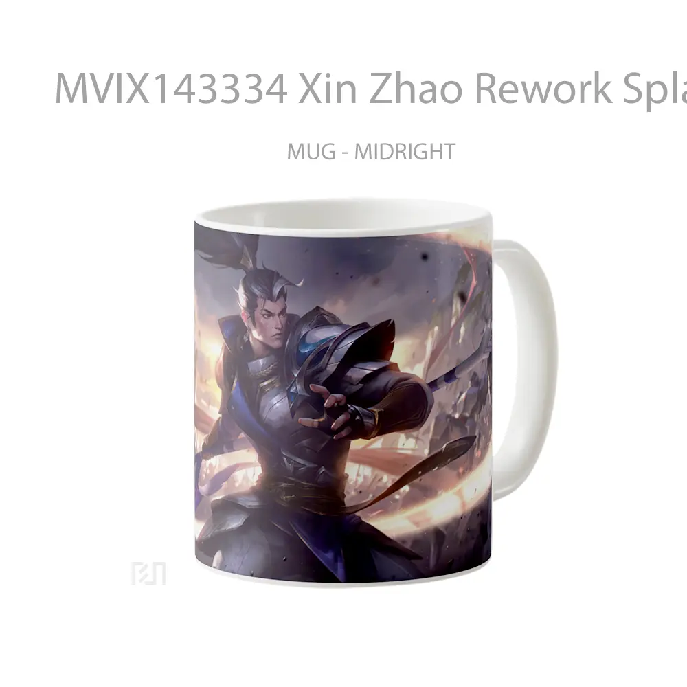 Mug Xin Zhao Rework Splash Art Gelas Keramik Unik - All-side / Desain