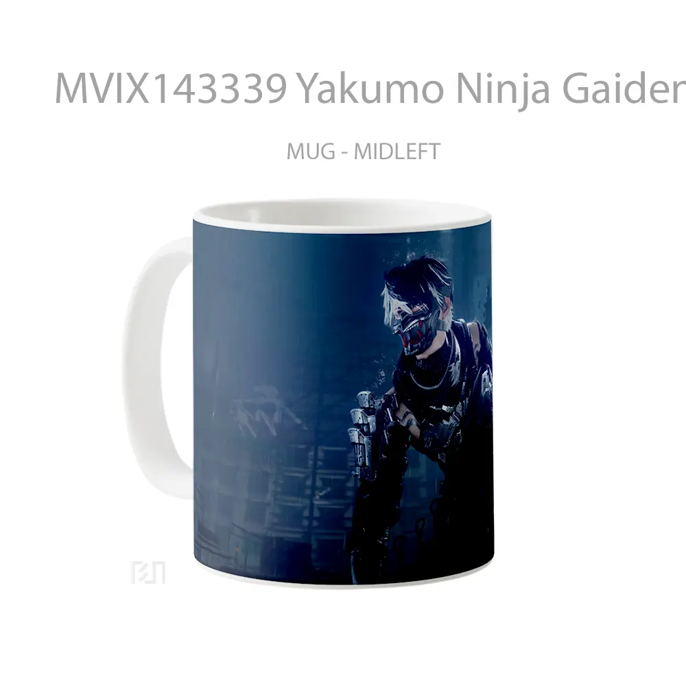 Mug Yakumo Ninja Gaiden 4 Gelas Keramik Unik - All-side / Desain