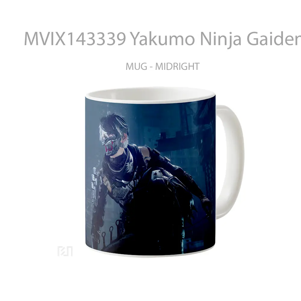 Mug Yakumo Ninja Gaiden 4 Gelas Keramik Unik - All-side / Desain