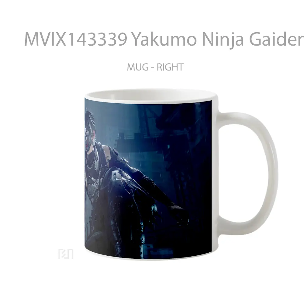 Mug Yakumo Ninja Gaiden 4 Gelas Keramik Unik - All-side / Desain