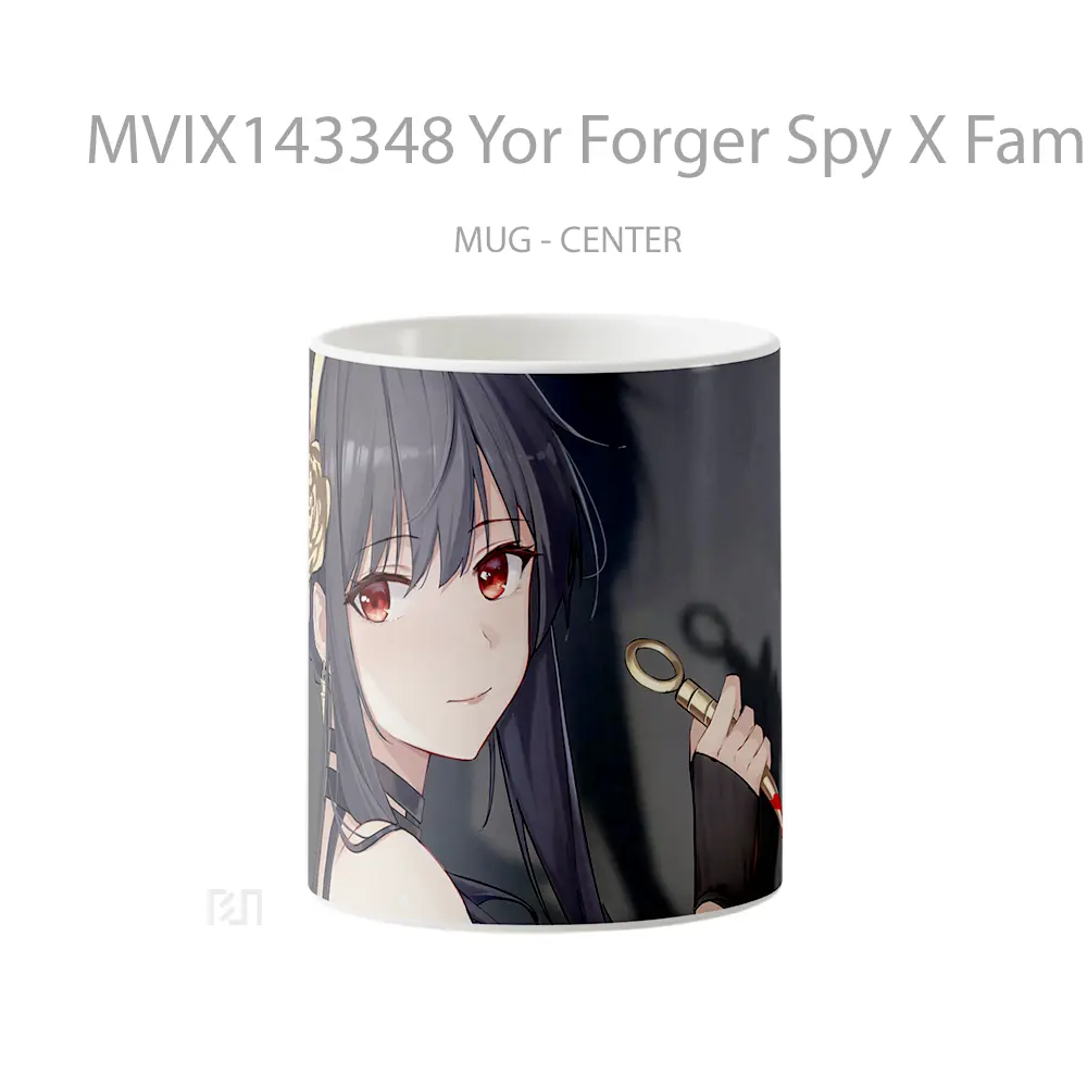 Mug Yor Forger Spy X Family Art Gelas Keramik Unik