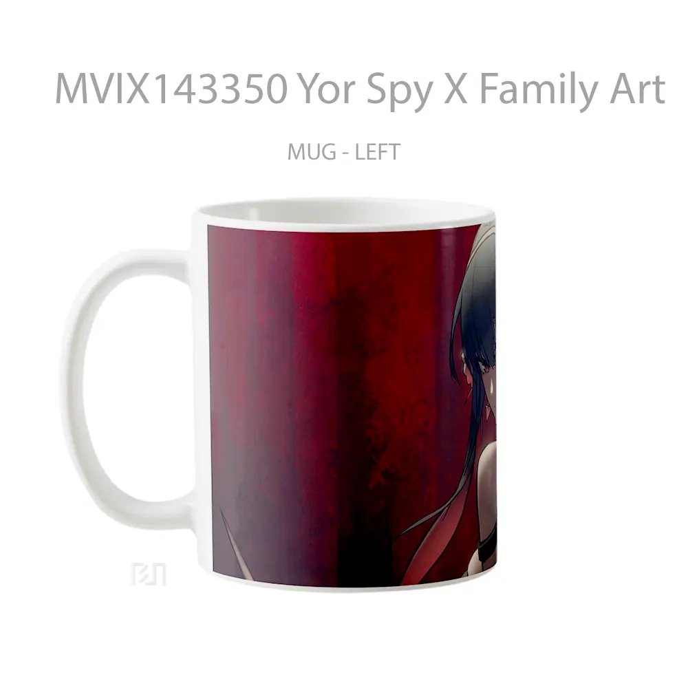 Mug Yor Spy X Family Art Gelas Keramik Unik - All-side / Desain
