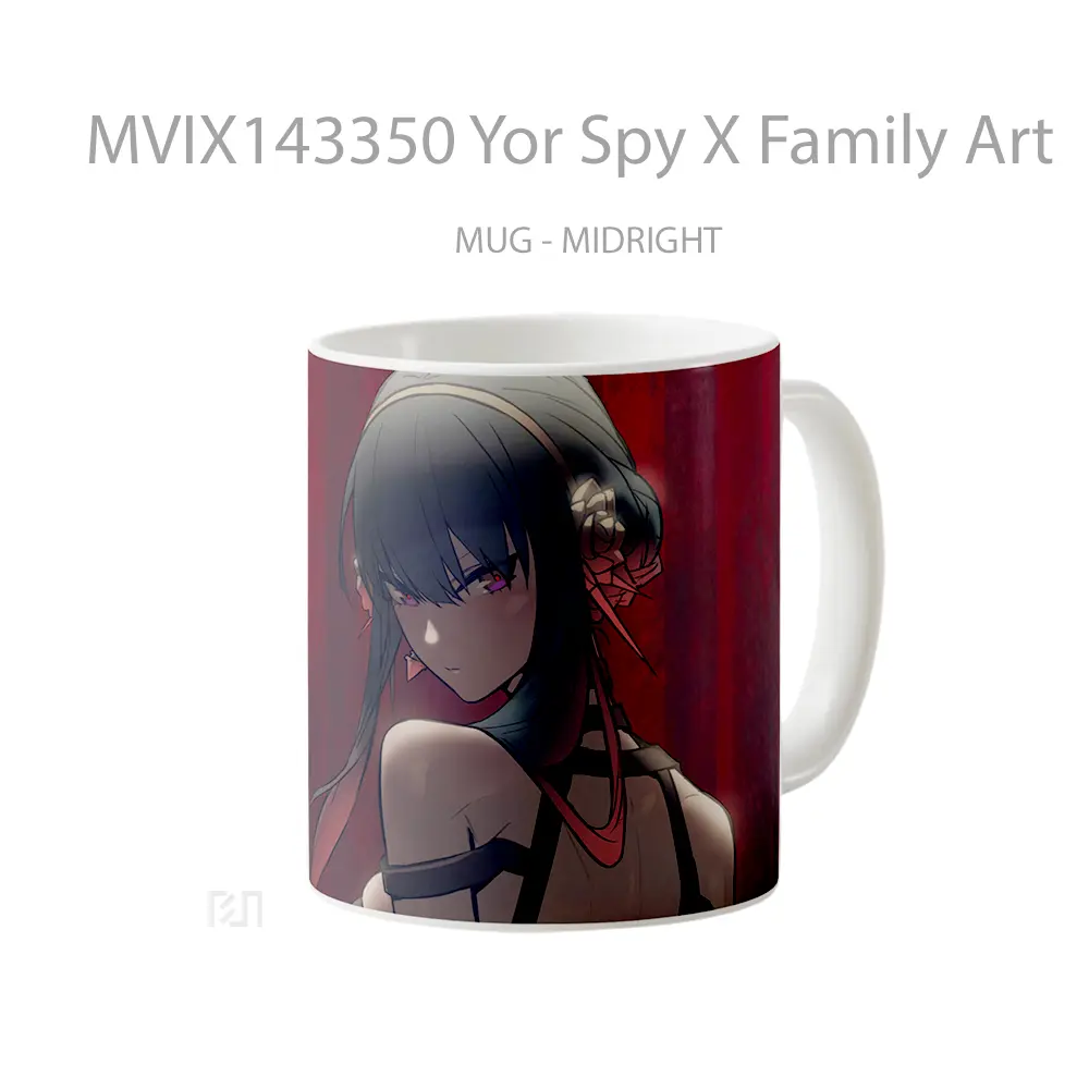 Mug Yor Spy X Family Art Gelas Keramik Unik - All-side / Desain